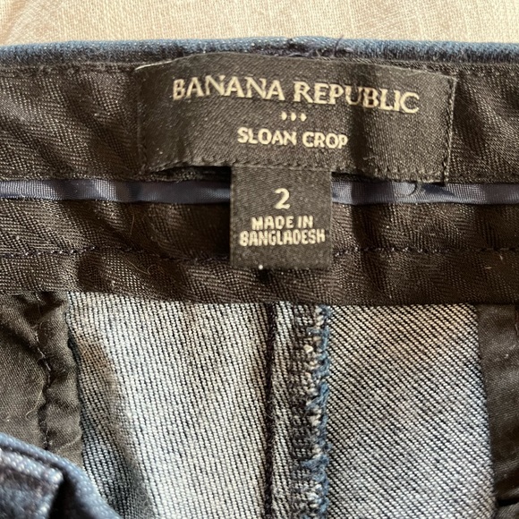 Banana Republic Sloan Crop Denim Pants - Picture 6 of 6
